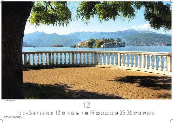 Produktbild: Lago Maggiore Kalender 2027 &ndash; Wandkalender | Fotokalender Italien 24x35 cm - mit 12 traumhaften Motiven