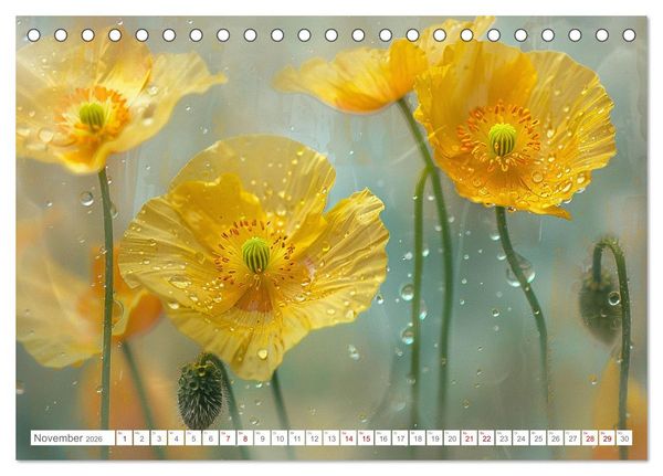 Produktbild: Bezaubernde Mohnblumen (Tischkalender 2026 DIN A5 quer), CALVENDO Monatskalender