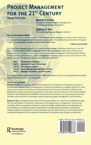 Produktbild: Project Management for the 21st Century