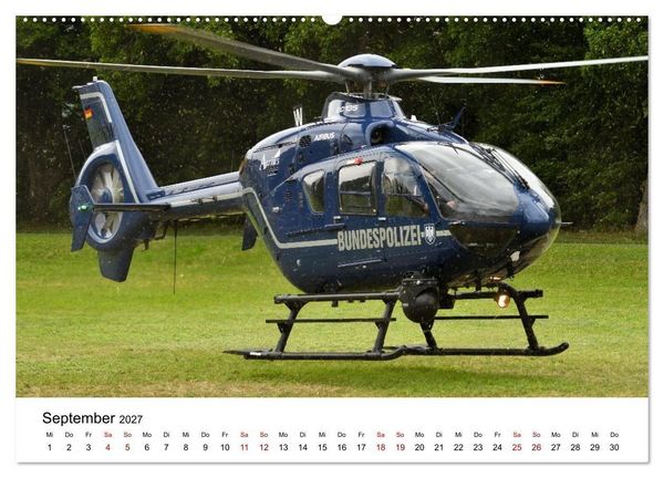 Produktbild: Hubschrauberdynamik in allen Facetten (hochwertiger Premium Wandkalender 2027 DIN A2 quer), Kunstdruck in Hochglanz