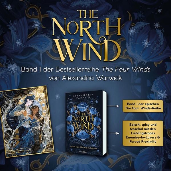 Produktbild: The North Wind &ndash; Reich aus Eis und Schatten (The Four Winds 1)