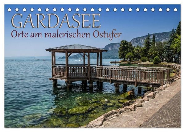 Produktbild: GARDASEE Orte am malerischen Ostufer (Tischkalender 2026 DIN A5 quer), CALVENDO Monatskalender