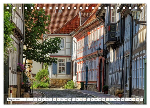 Produktbild: Hildesheim meine Stadt (Tischkalender 2026 DIN A5 quer), CALVENDO Monatskalender