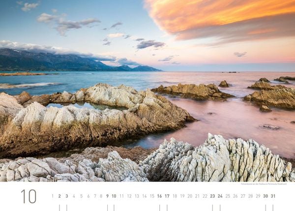 Produktbild: Neuseeland Exklusivkalender 2027