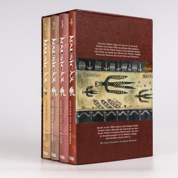 Produktbild: Nausica&auml; aus dem Tal der Winde, Doppelband-Edition B&auml;nde 1-4 im Schuber