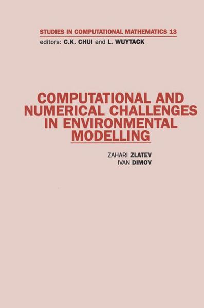 Produktbild: Computational and Numerical Challenges in Environmental Modelling