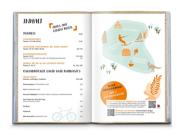 Produktbild: KOMPASS Radvergn&uuml;gen Osnabr&uuml;cker Land