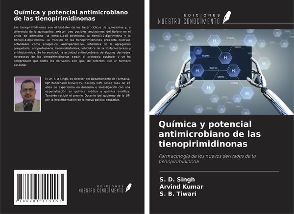 Produktbild: Qu&iacute;mica y potencial antimicrobiano de las tienopirimidinonas
