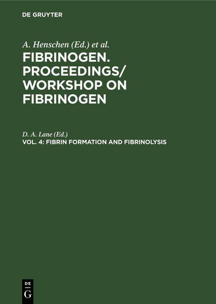 Produktbild: Fibrin formation and Fibrinolysis