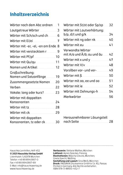 Produktbild: Mein &Uuml;bungsheft Rechtschreiben 2. Klasse