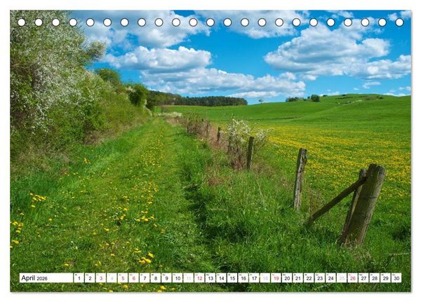 Produktbild: Traumhafte Wege durch die Eifel (Tischkalender 2026 DIN A5 quer), CALVENDO Monatskalender