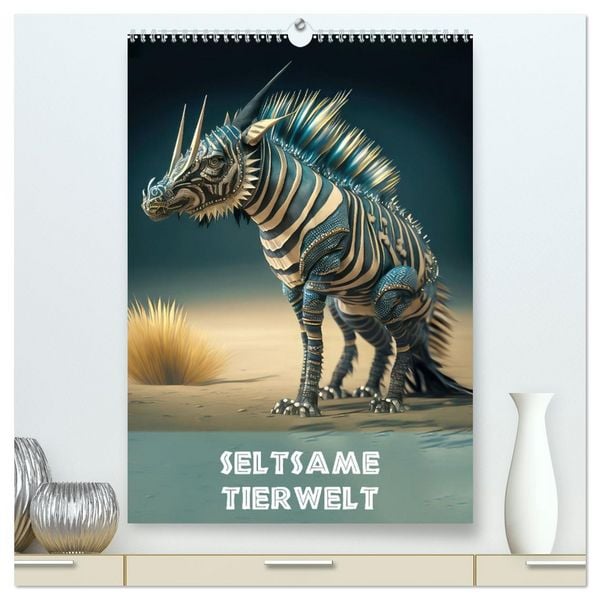 Produktbild: Seltsame Tierwelt (hochwertiger Premium Wandkalender 2026 DIN A2 hoch), Kunstdruck in Hochglanz