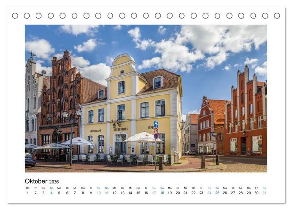 Produktbild: Wundersch&ouml;nes Mecklenburg-Vorpommern (Tischkalender 2026 DIN A5 quer), CALVENDO Monatskalender
