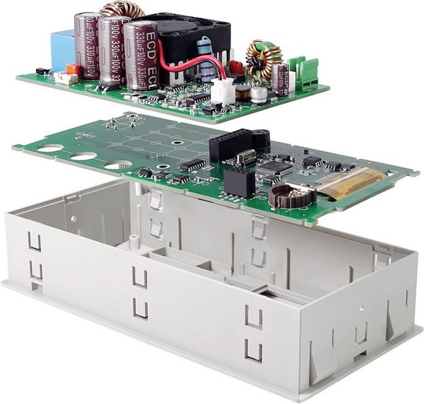 Produktbild: Joy-it RD6006 Labornetzger&auml;t, einstellbar 0 - 60 V 0 mA - 6 A fernsteuerbar, programmierbar, schmale Bauform Anzahl Ausg&auml;nge 2 x