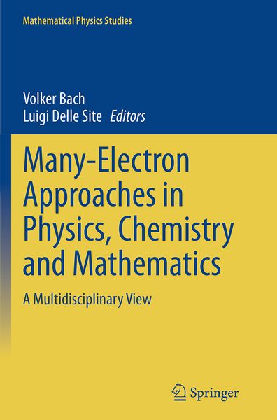 Produktbild: Many-Electron Approaches in Physics, Chemistry and Mathematics