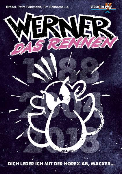 Werner - das Rennen, Taschenbuch von Rötger Feldmann,Tim Eckhorst, Bröseline, 978-3-947626-13-7