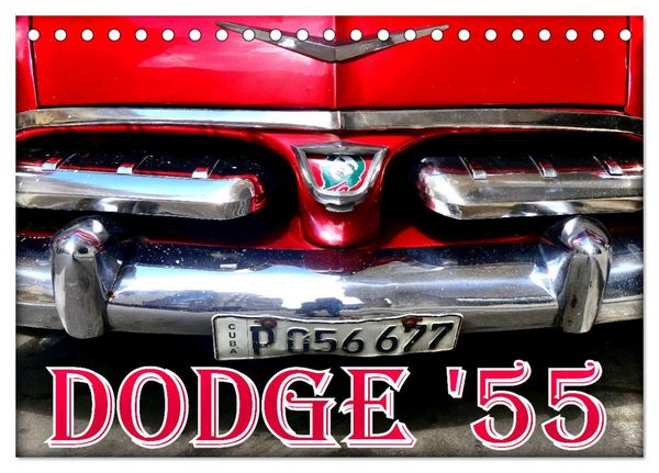 Produktbild: DODGE '55 (Tischkalender 2026 DIN A5 quer), CALVENDO Monatskalender