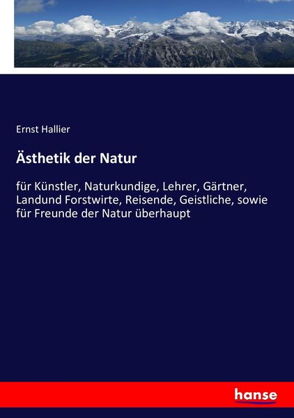Produktbild: &Auml;sthetik der Natur