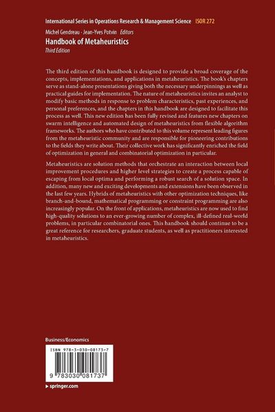 Produktbild: Handbook of Metaheuristics