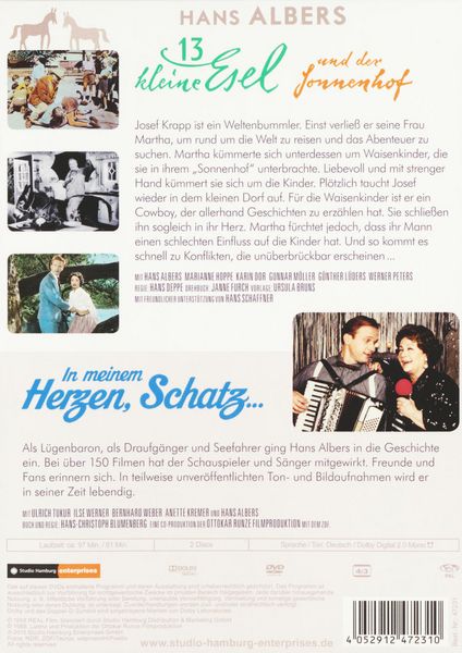 Produktbild: 13 kleine Esel und der Sonnenhof/In meinem Herzen, Schatz... [2 DVDs]