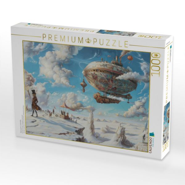 Produktbild: CALVENDO Puzzle Steampunk-Luftschiffe | 1000 Teile Lege-Gr&ouml;&szlig;e 64x48cm Foto-Puzzle f&uuml;r gl&uuml;ckliche Stunden
