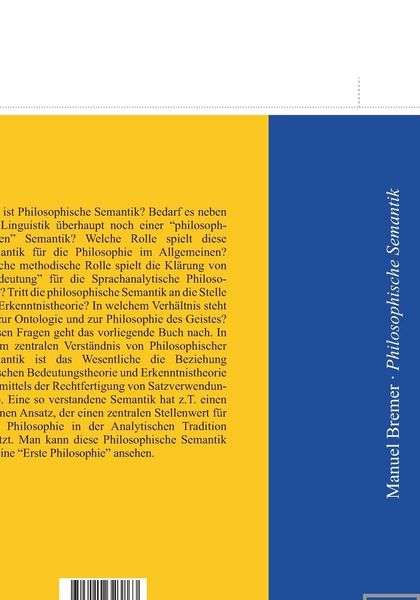 Produktbild: Philosophische Semantik