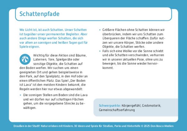 Produktbild: Drau&szlig;en in der Stadt!