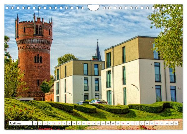 Produktbild: Stadt Wismar 2026 (Wandkalender 2026 DIN A4 quer), CALVENDO Monatskalender