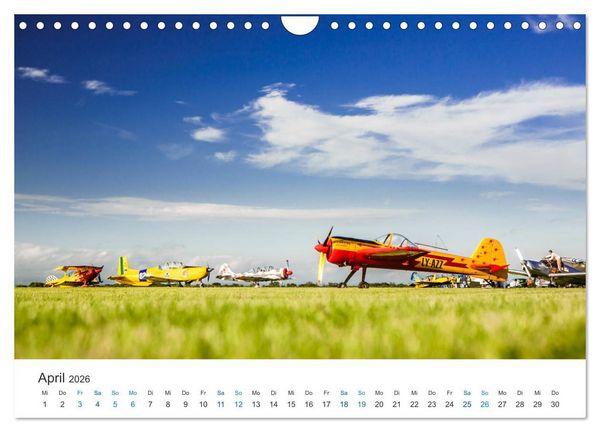 Produktbild: AVIATION CLASSICS seen by custompix.de (Wandkalender 2026 DIN A4 quer), CALVENDO Monatskalender