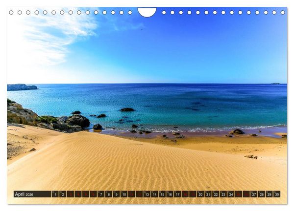 Produktbild: Idyllisches Rhodos (Wandkalender 2026 DIN A4 quer), CALVENDO Monatskalender