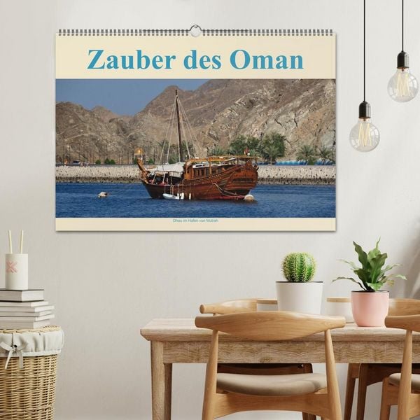 Produktbild: Zauber des Oman (Wandkalender 2027 DIN A2 quer), CALVENDO Monatskalender