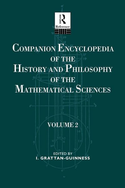 Produktbild: Companion Encyclopedia of the History and Philosophy of the Mathematical Sciences