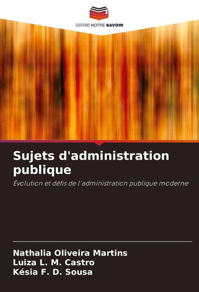 Produktbild: Sujets d'administration publique
