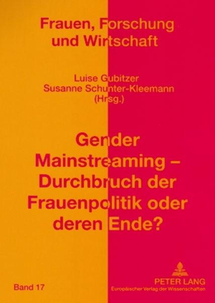 Produktbild: Gender Mainstreaming &ndash; Durchbruch der Frauenpolitik oder deren Ende?