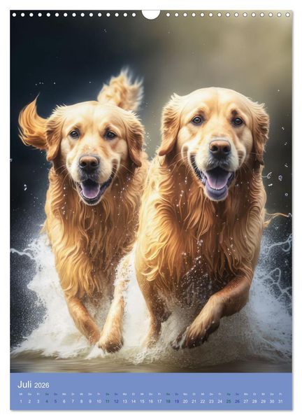 Produktbild: Hunde mit Temperament (Wandkalender 2026 DIN A3 hoch), CALVENDO Monatskalender
