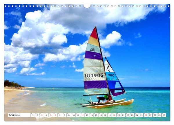 Produktbild: Lust auf Meer - Wasserfreuden in Kuba (Wandkalender 2026 DIN A3 quer), CALVENDO Monatskalender