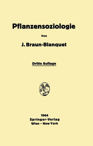Produktbild: Pflanzensoziologie