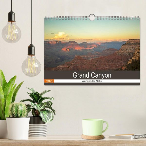 Produktbild: Grand Canyon - Wunder der Natur (Wandkalender 2026 DIN A4 quer), CALVENDO Monatskalender