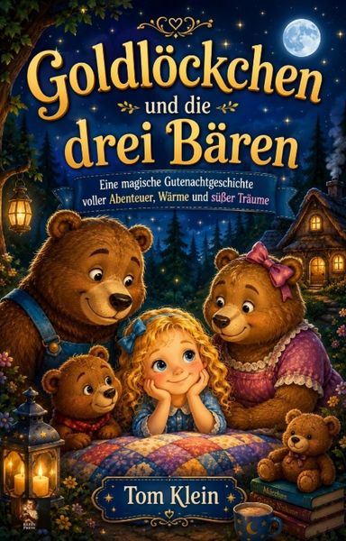 Produktbild: Goldl&ouml;ckchen und die drei B&auml;ren - Eine magische Gutenachtgeschichte voller Abenteuer, W&auml;rme und s&uuml;&szlig;er Tr&auml;ume