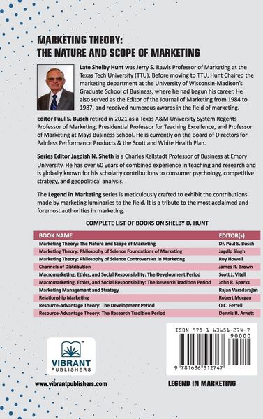 Produktbild: Marketing Theory