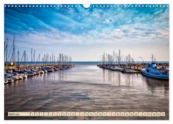Produktbild: Friesland - Watt und Nordsee (Wandkalender 2026 DIN A3 quer), CALVENDO Monatskalender