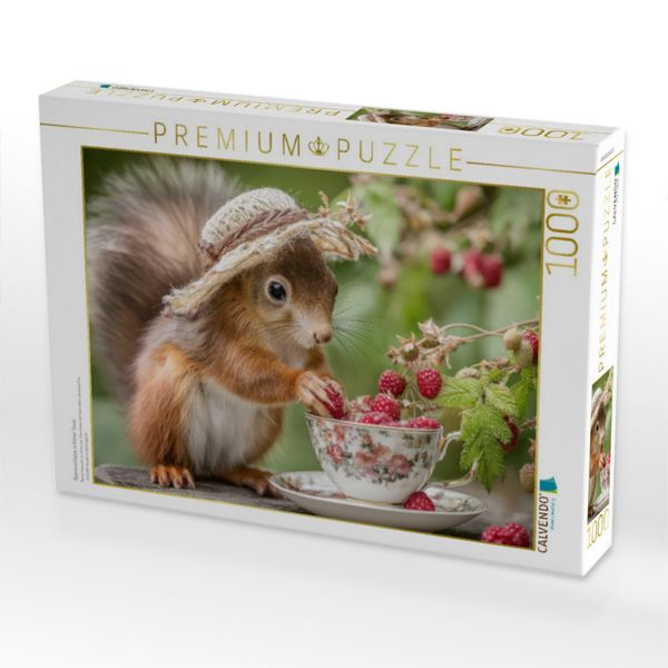 Produktbild: CALVENDO Puzzle Beerensch&auml;tze in feiner Tasse | 1000 Teile Lege-Gr&ouml;&szlig;e 64x48cm Foto-Puzzle f&uuml;r gl&uuml;ckliche Stunden