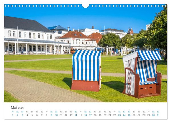 Produktbild: Norderney Sehnsuchtskalender (Wandkalender 2026 DIN A3 quer), CALVENDO Monatskalender