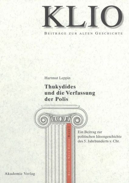 Produktbild: Thukydides und die Verfassung der Polis