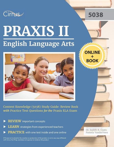 Produktbild: Praxis II English Language Arts Content Knowledge (5038) Study Guide