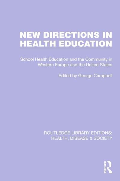 Produktbild: New Directions in Health Education