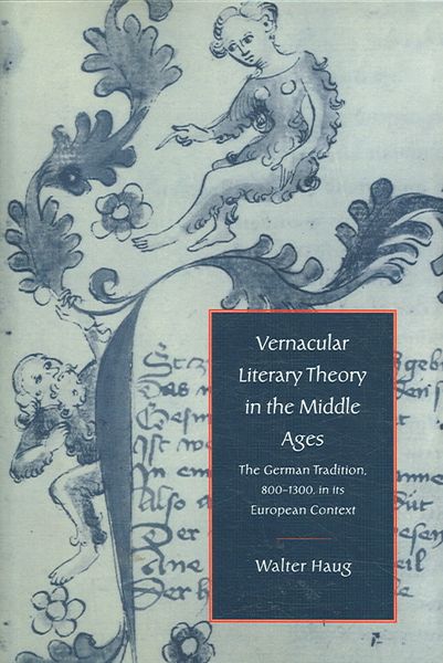 Produktbild: Vernacular Literary Theory in the Middle Ages