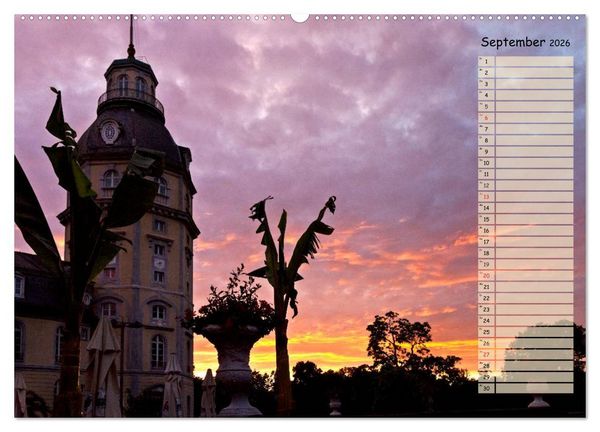 Produktbild: KARLSRUHE F&Uuml;R NACHTSCHW&Auml;RMER (Wandkalender 2026 DIN A2 quer), CALVENDO Monatskalender