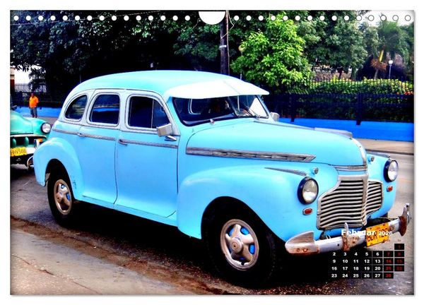 Produktbild: Chevy 1940-1941 - Mit 80 plus unterwegs in Kuba (Wandkalender 2026 DIN A4 quer), CALVENDO Monatskalender