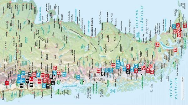 Produktbild: ROTHER Wanderf&uuml;hrer Patagonien